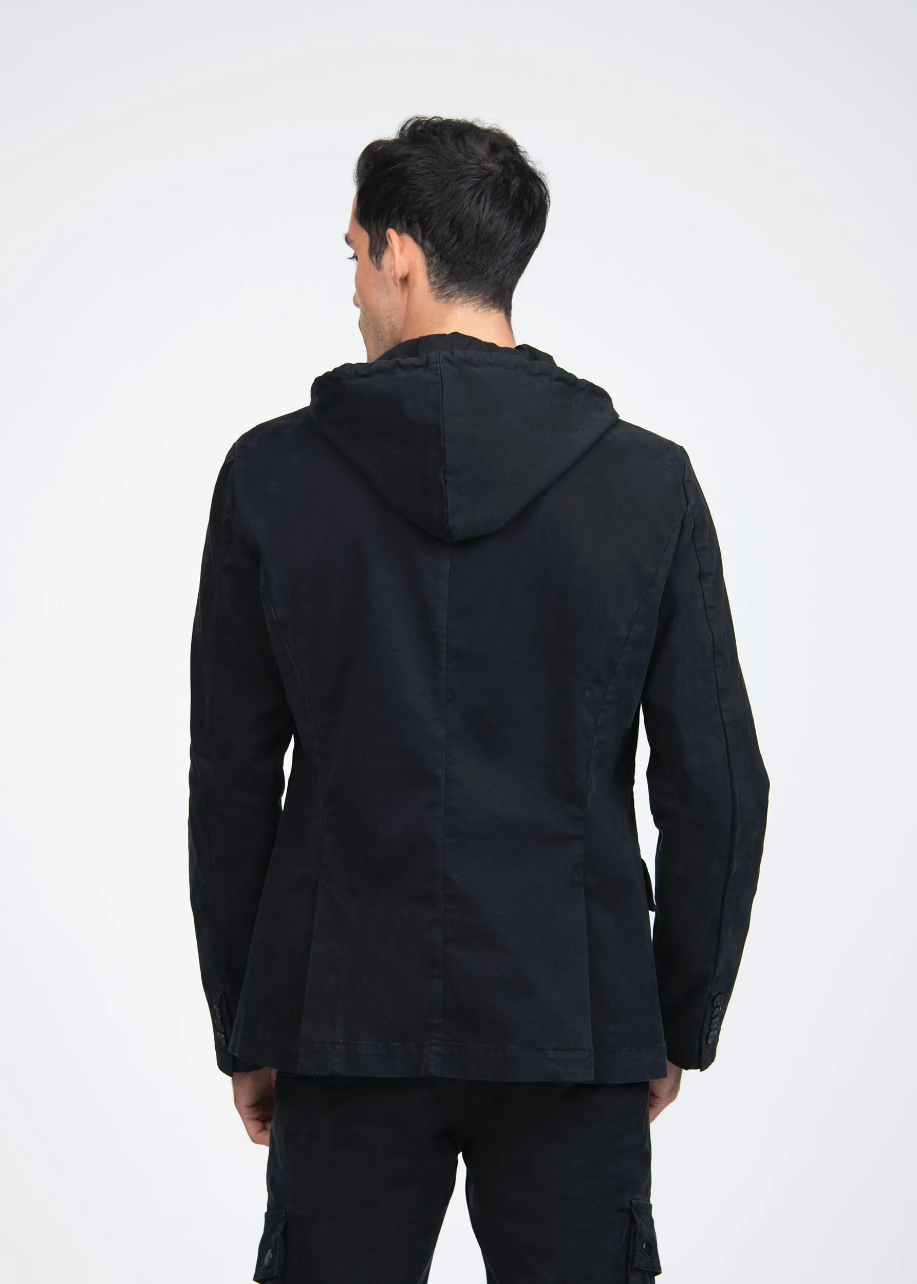 STAPLE HOODED BLAZER