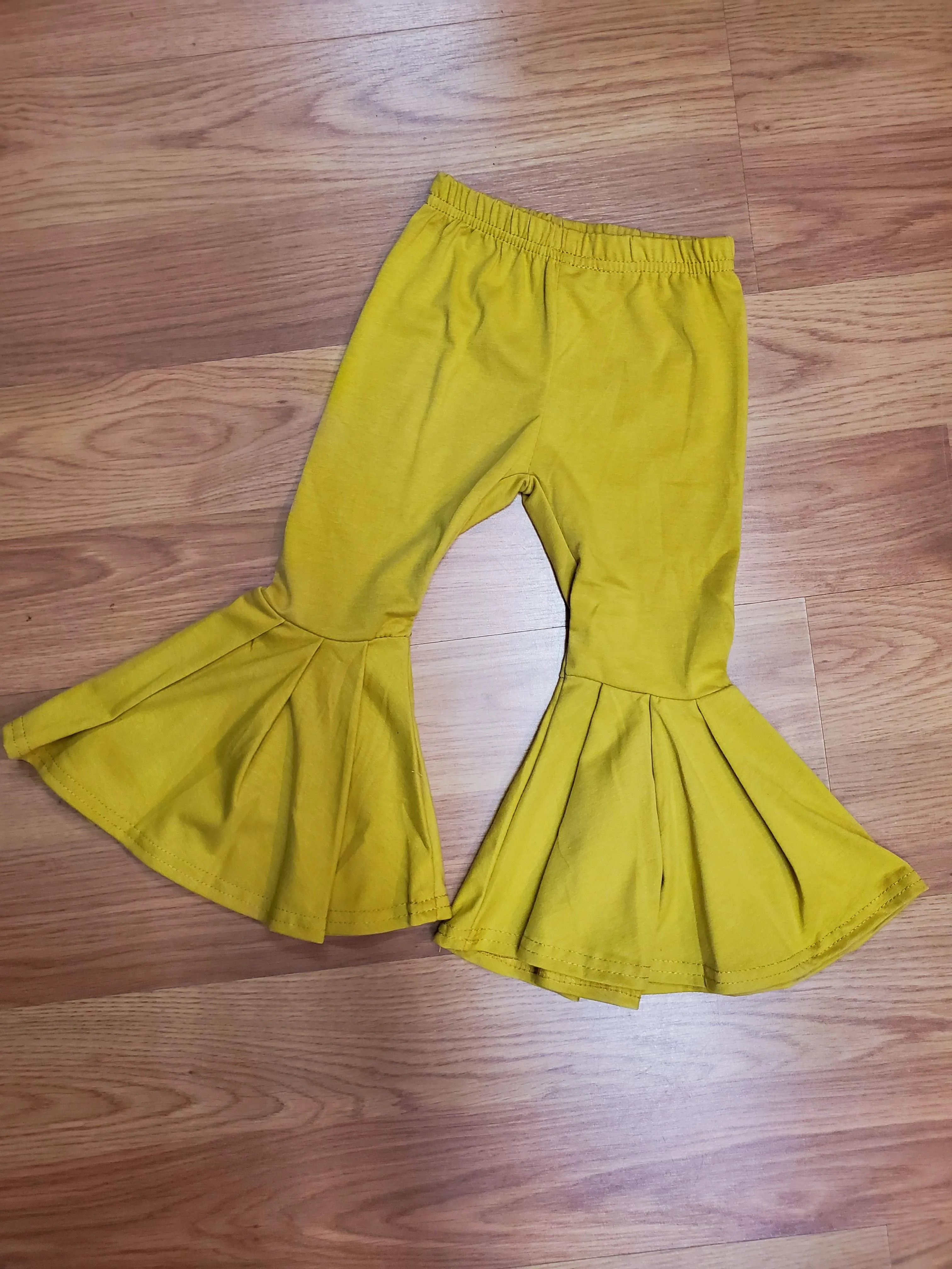 Sunflower Top and Ruffled Pants