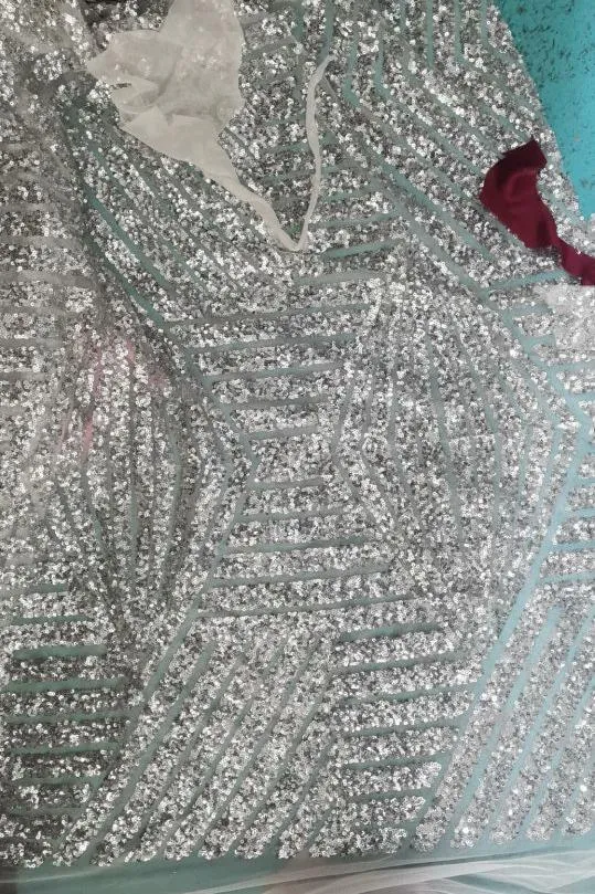 Sweetheart Strapless Sequins Long Train Mermaid Prom Dresses with Sleeves
