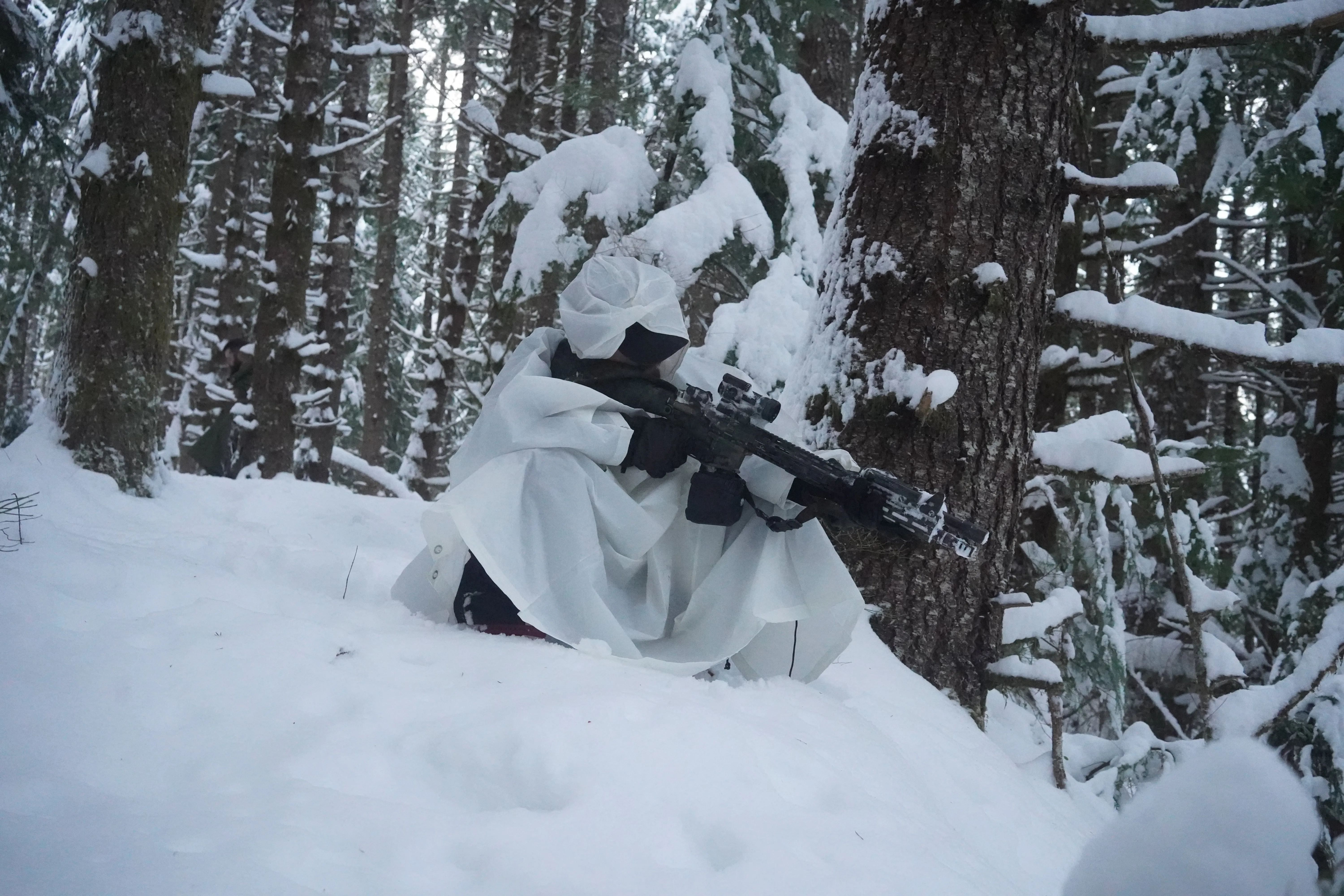Swiss Military Nylon Snow Poncho - Like New