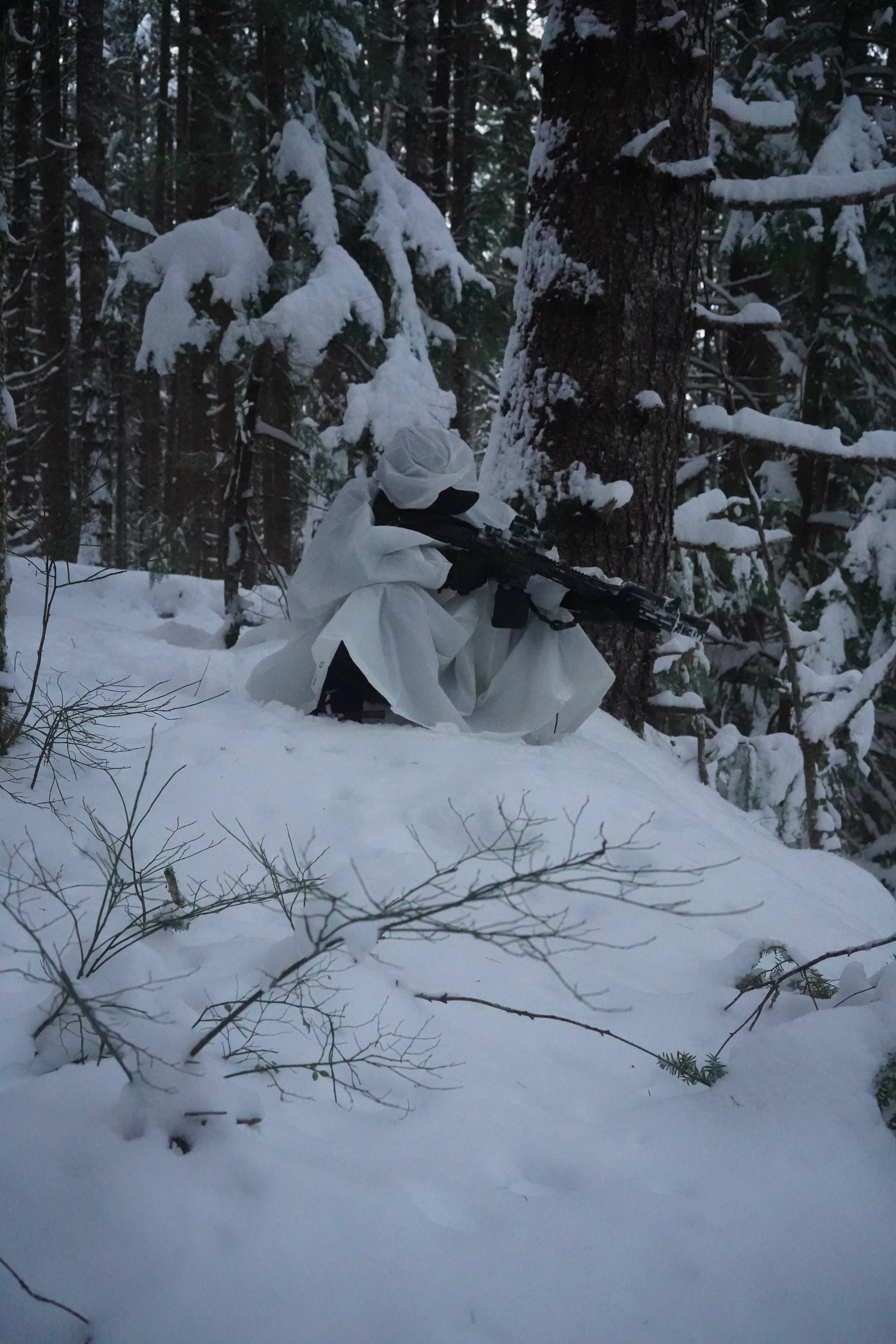 Swiss Military Nylon Snow Poncho - Like New