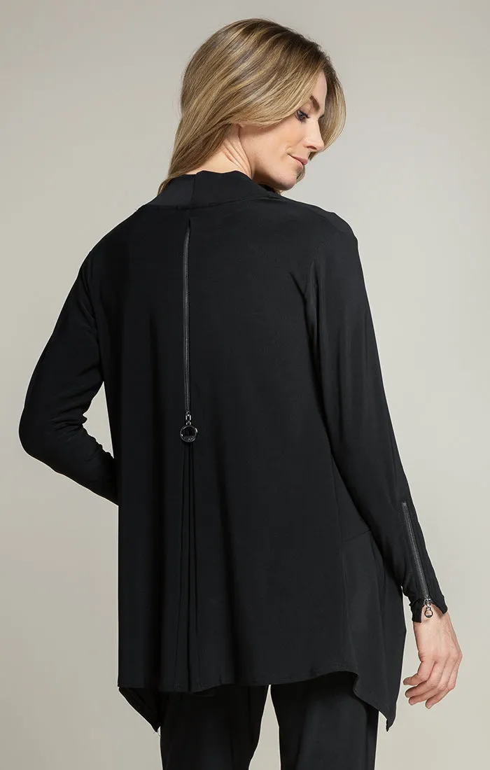 Sympli Zest Zip Back Cardi