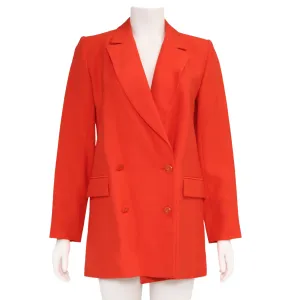 TARA JARMON ORANGE BLAZER