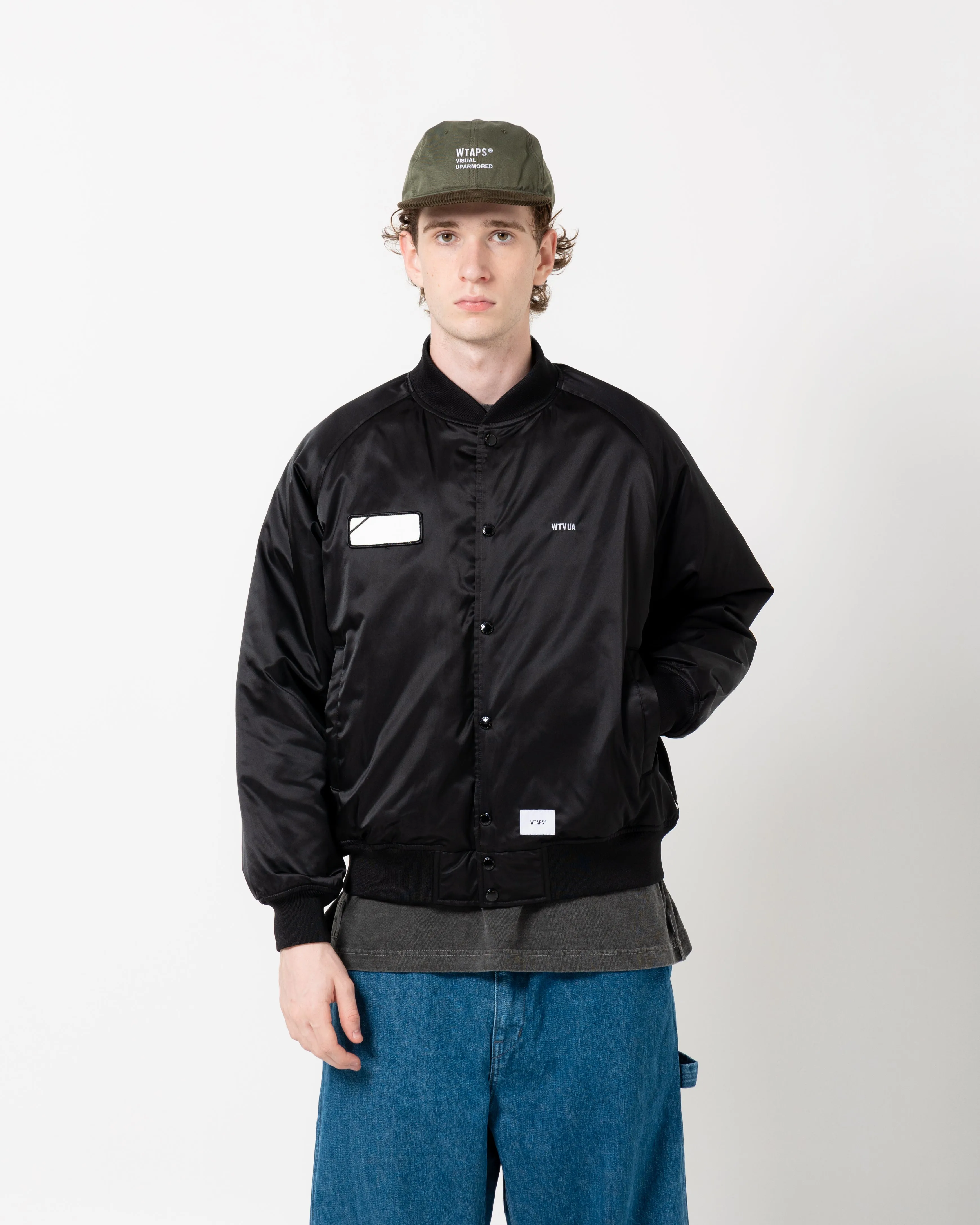 Team / Jacket / Nylon. Twill | Black