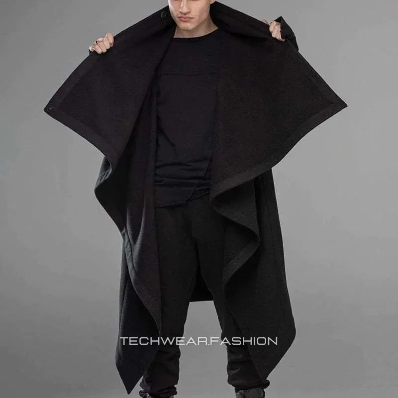 Techwear Cyberpunk Cloak