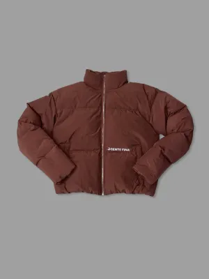 Terracotta Down  Puffer Jacket