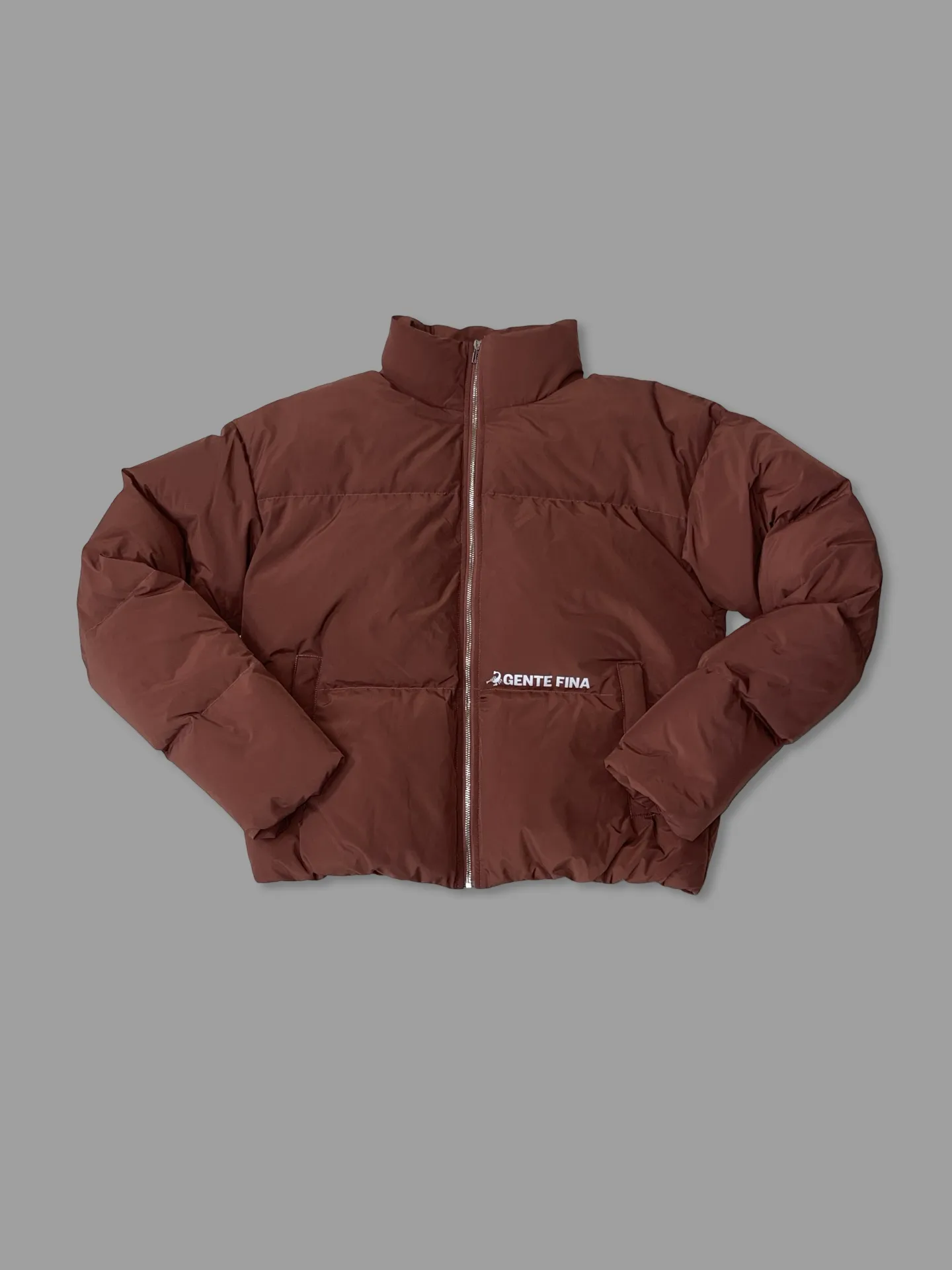 Terracotta Down  Puffer Jacket
