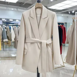 The Belted Blazer