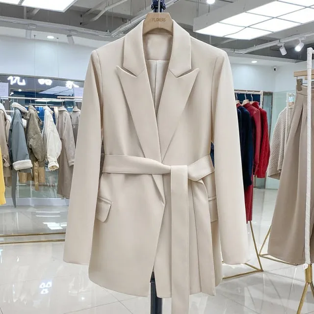 The Belted Blazer