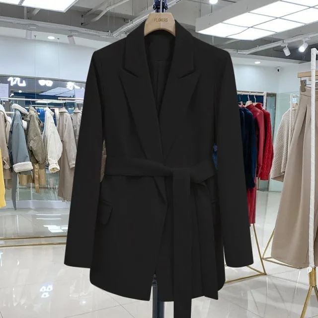 The Belted Blazer