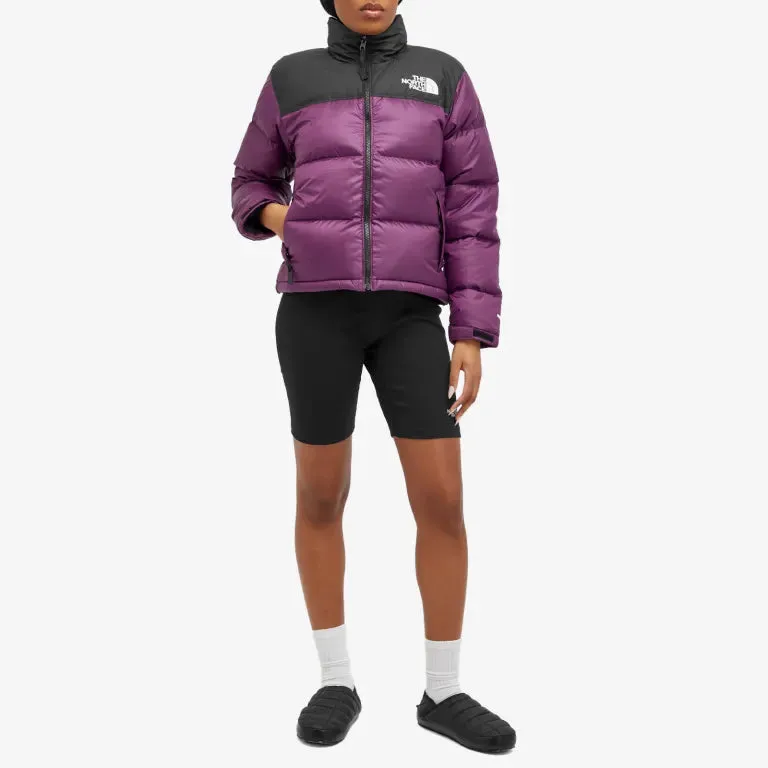 The North Face Women's 1996 Retro Nuptse Jacket Black Currant Purple