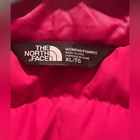 The North Face Women's 550 Down Vest - Pink - EUC