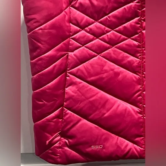 The North Face Women's 550 Down Vest - Pink - EUC