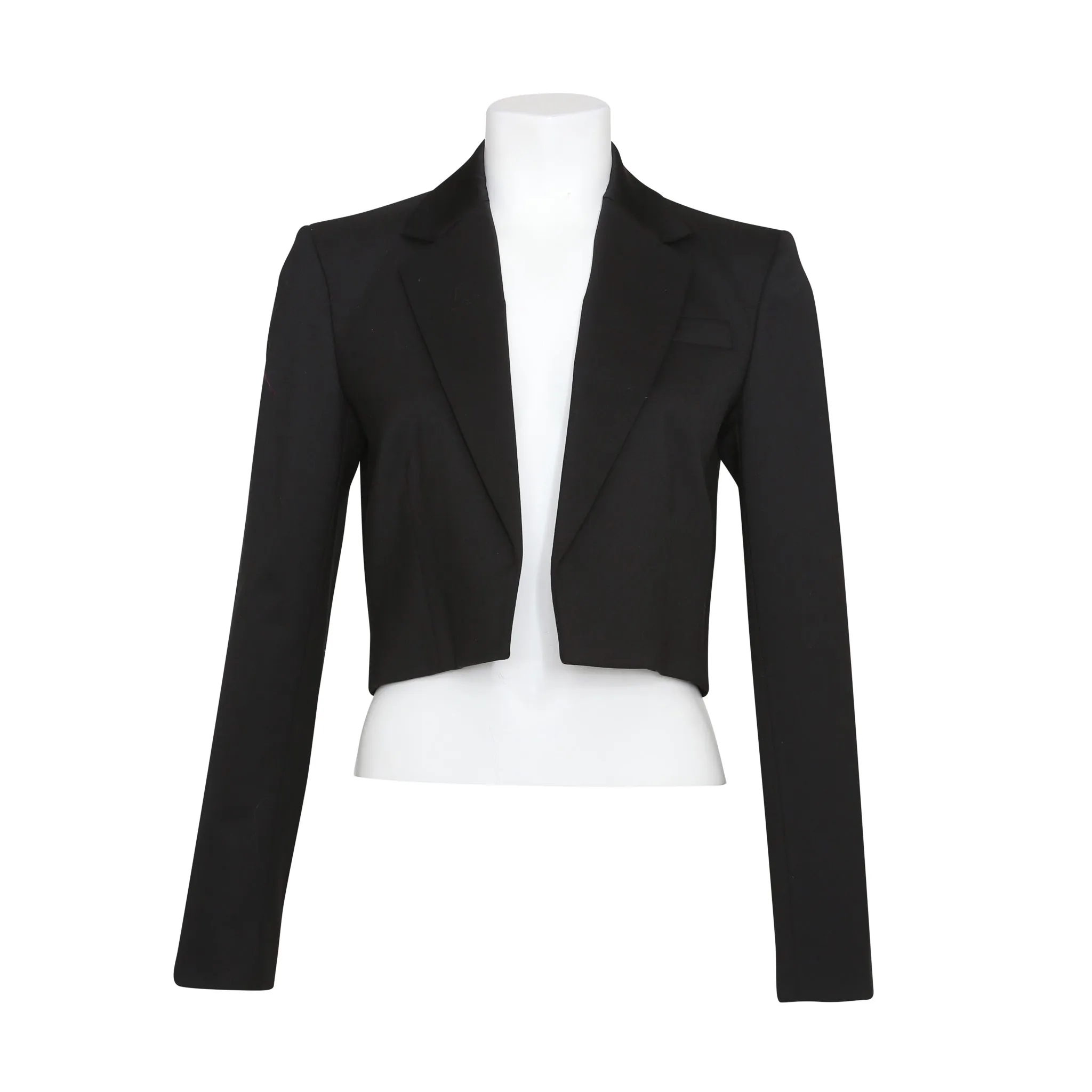 THEORY CUBE CROP BLAZER