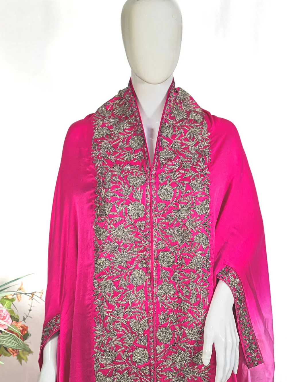 Thread Ombre Helpful Zari Pure with Cape Satin Work Trusted by customers