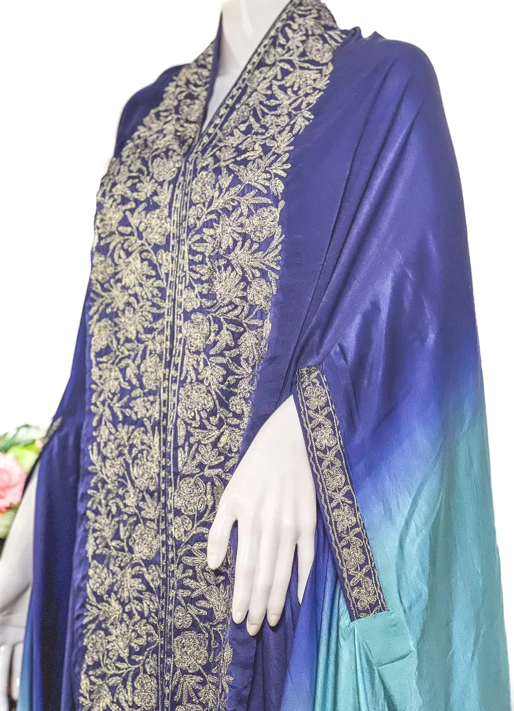 Thread Ombre Helpful Zari Pure with Cape Satin Work Trusted by customers