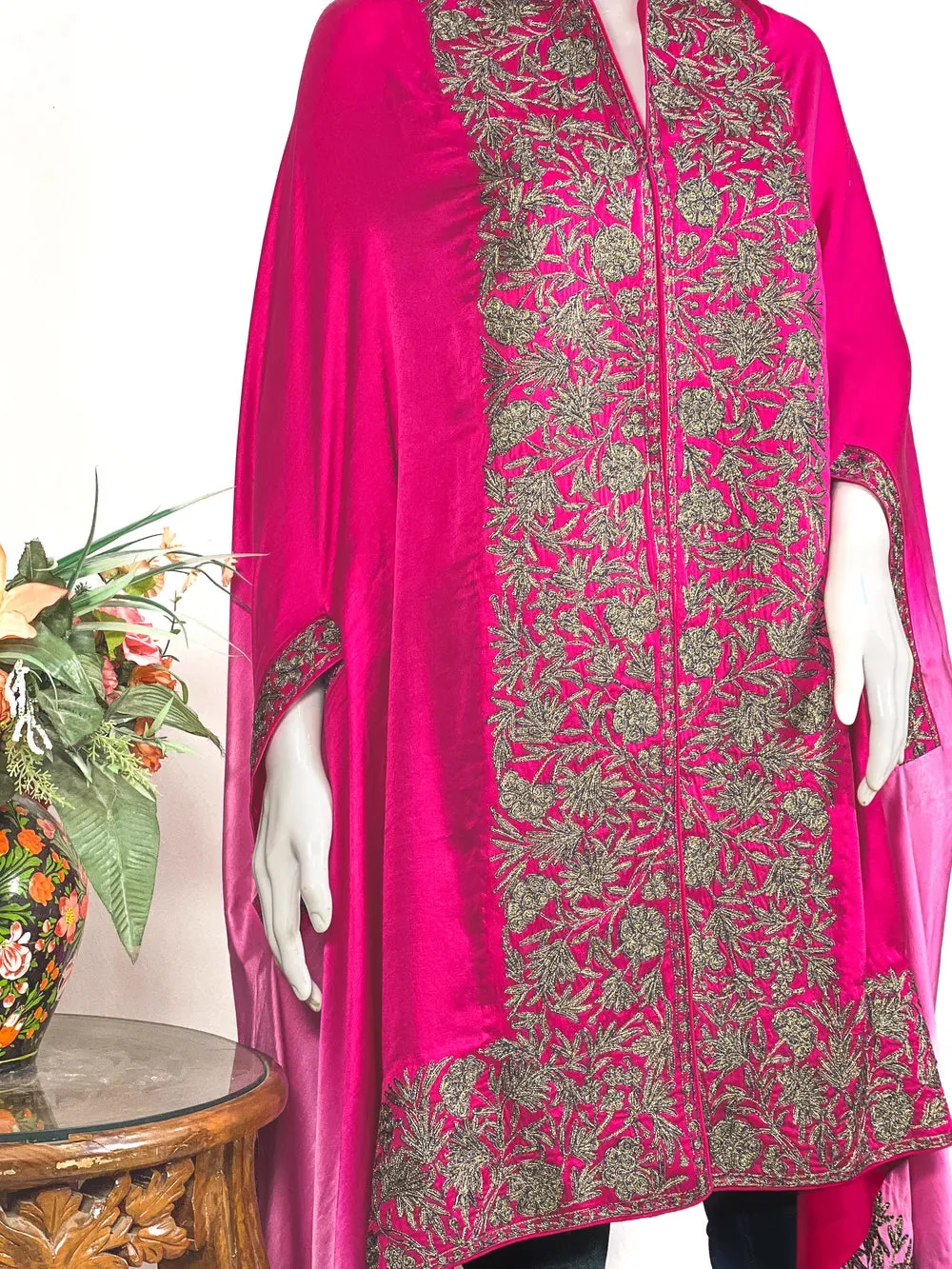 Thread Ombre Helpful Zari Pure with Cape Satin Work Trusted by customers