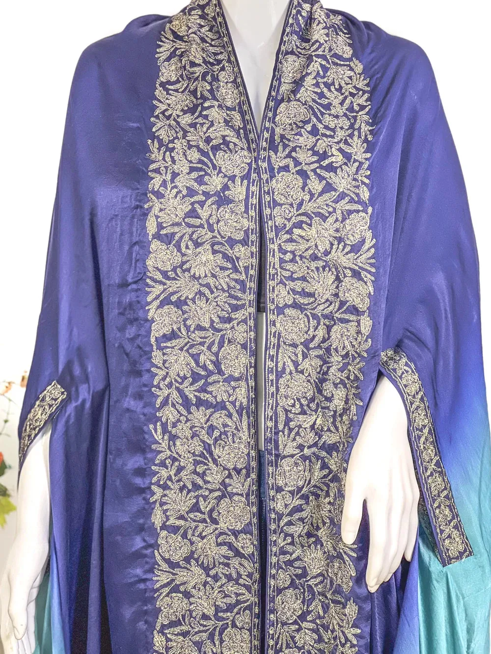 Thread Ombre Helpful Zari Pure with Cape Satin Work Trusted by customers