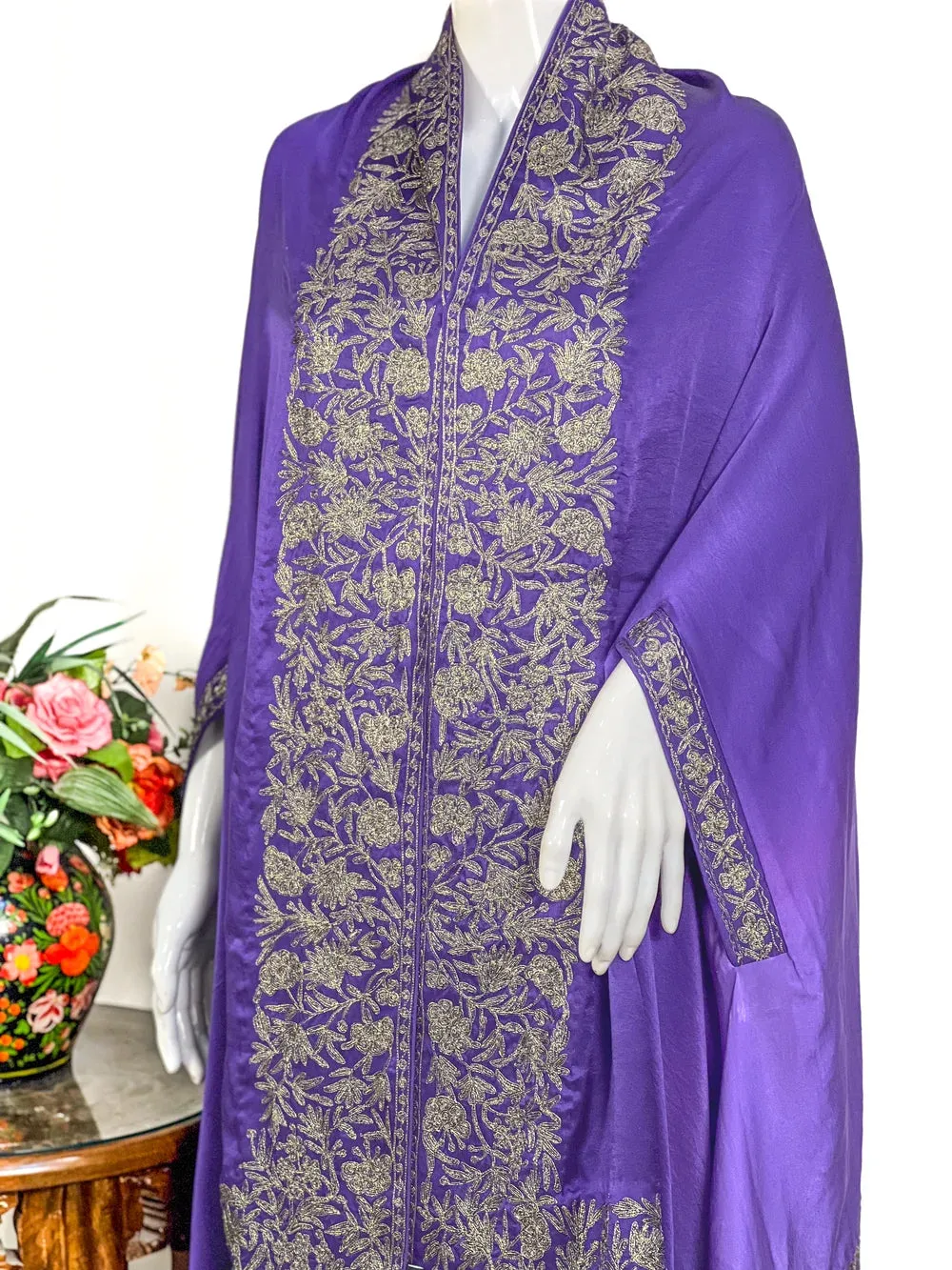 Thread Ombre Helpful Zari Pure with Cape Satin Work Trusted by customers