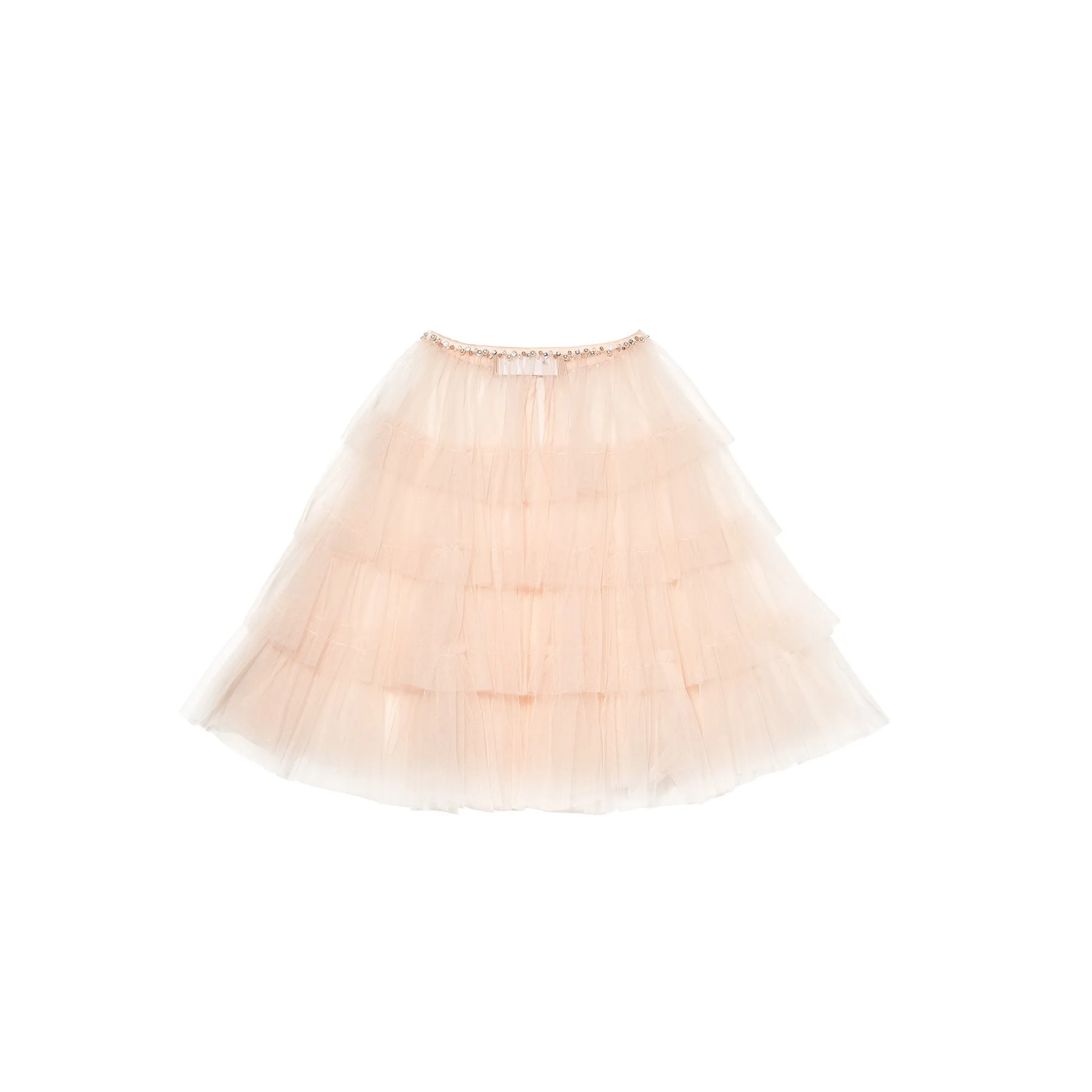Tutu du Monde Songbird Tulle Cape Peach Cake
