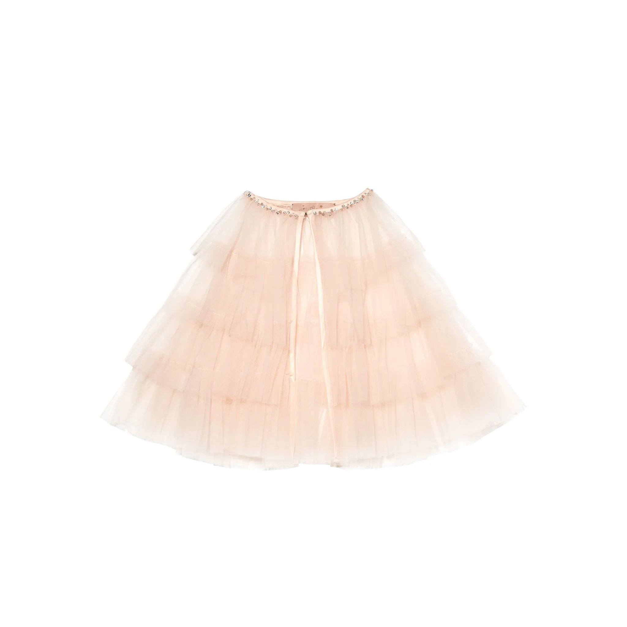 Tutu du Monde Songbird Tulle Cape Peach Cake