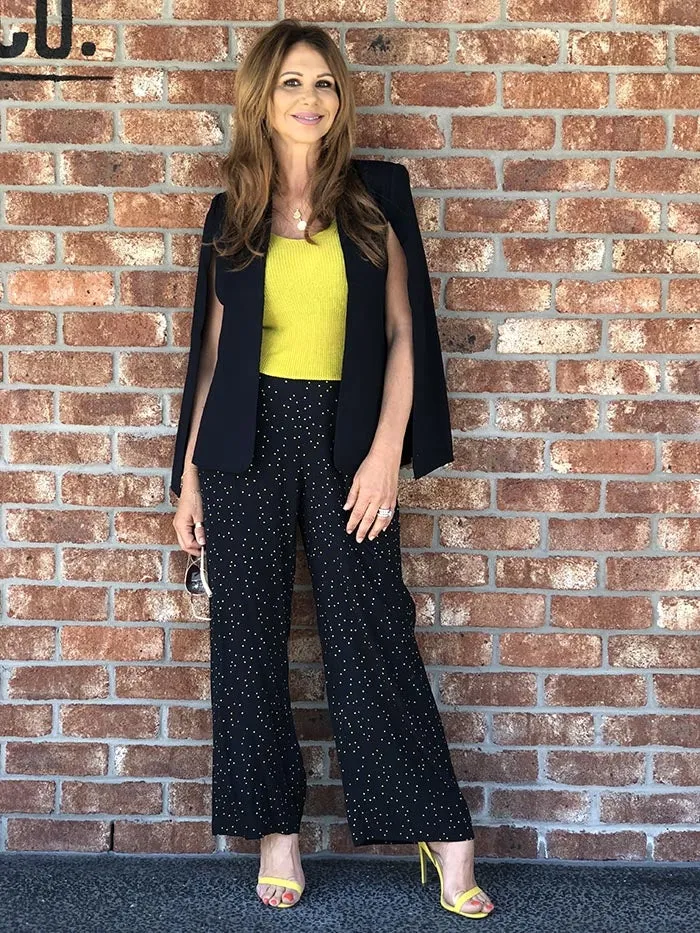 Uptown Cape Blazer - Navy
