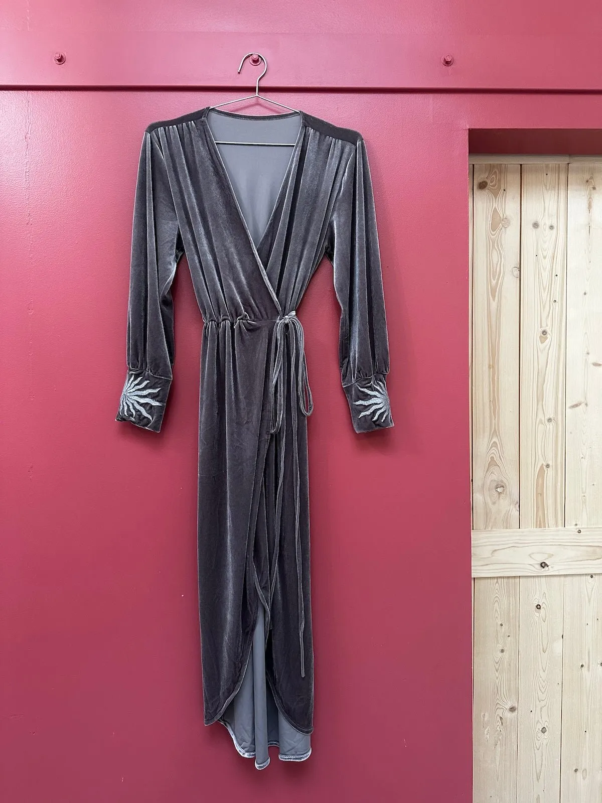 Velvet Kimono Dress