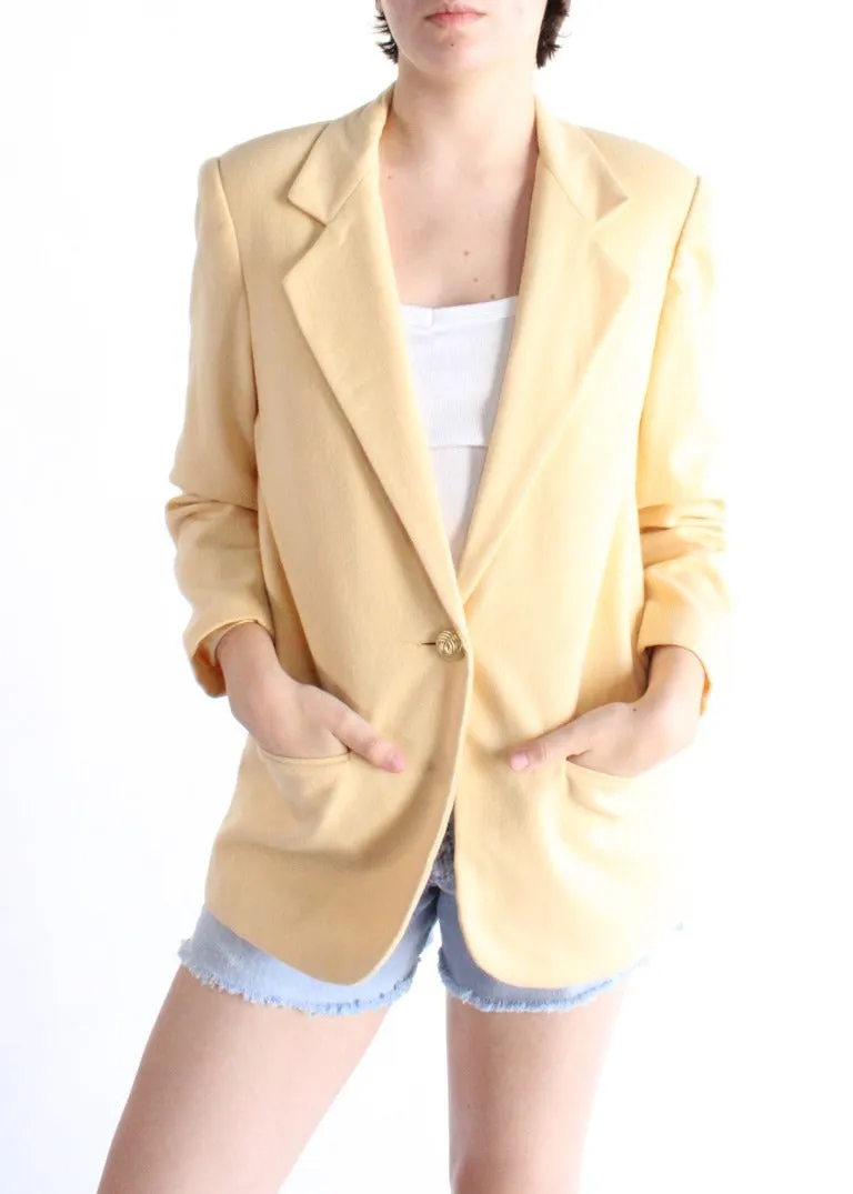 Vintage Wool Blazer S0488