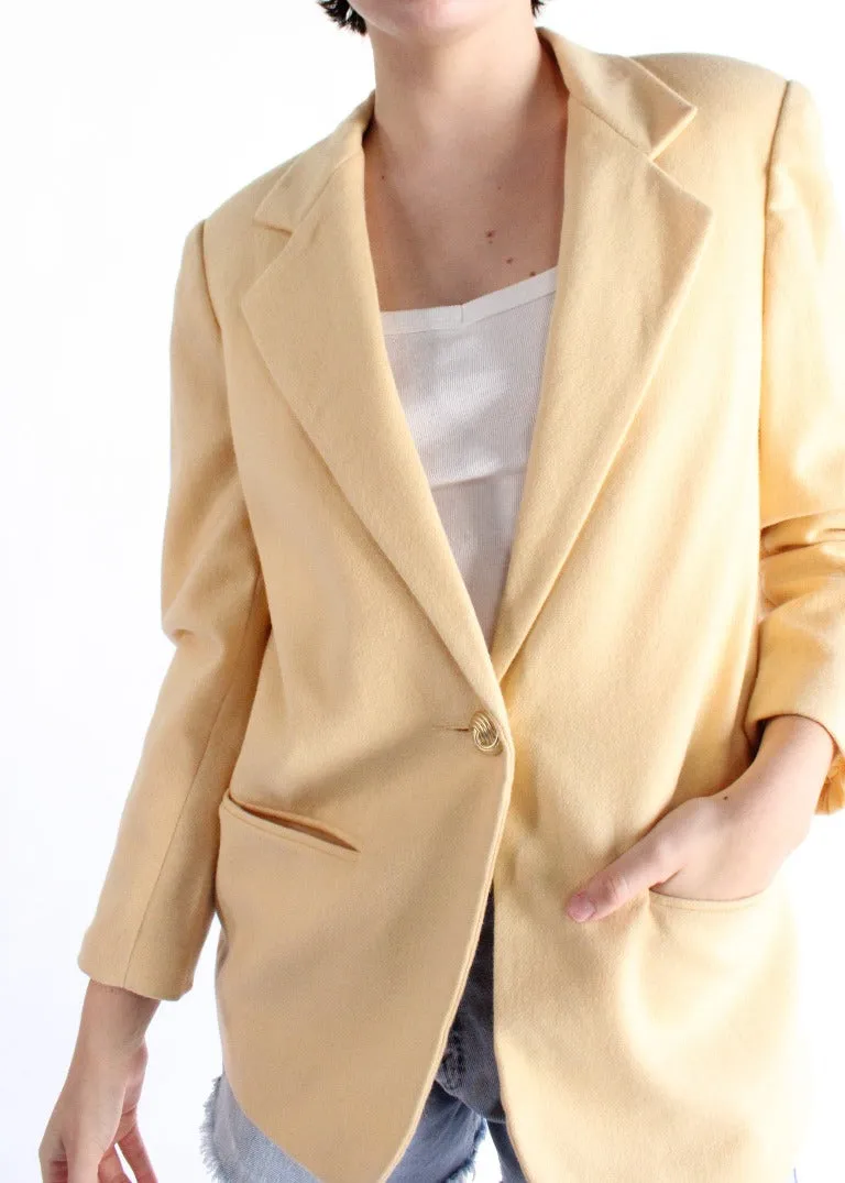 Vintage Wool Blazer S0488