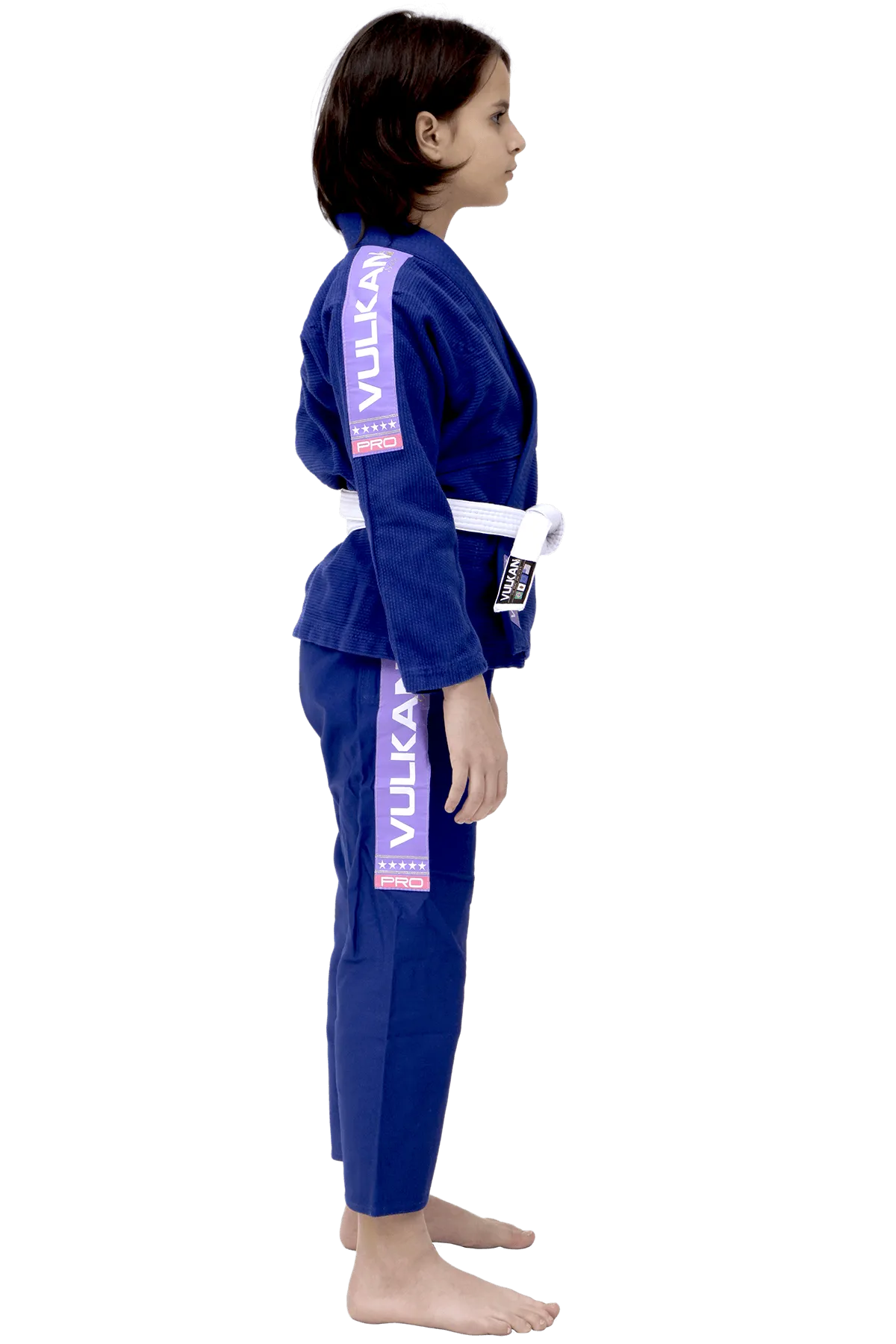 VKN PRO LIGHT KIDS Jiu Jitsu Gi (Royal Blue/Lilac)