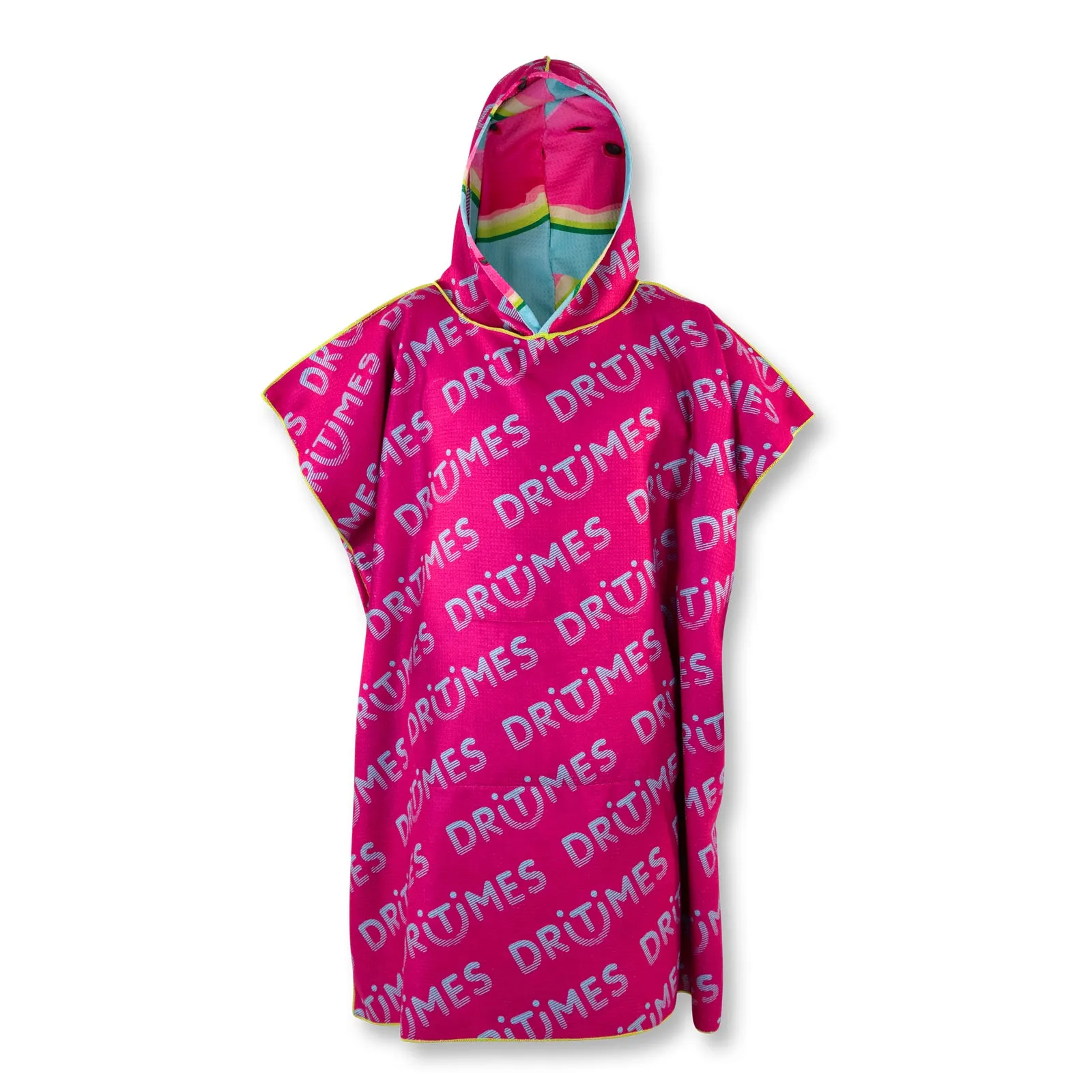 Watermelon Dritimes Reversible Poncho