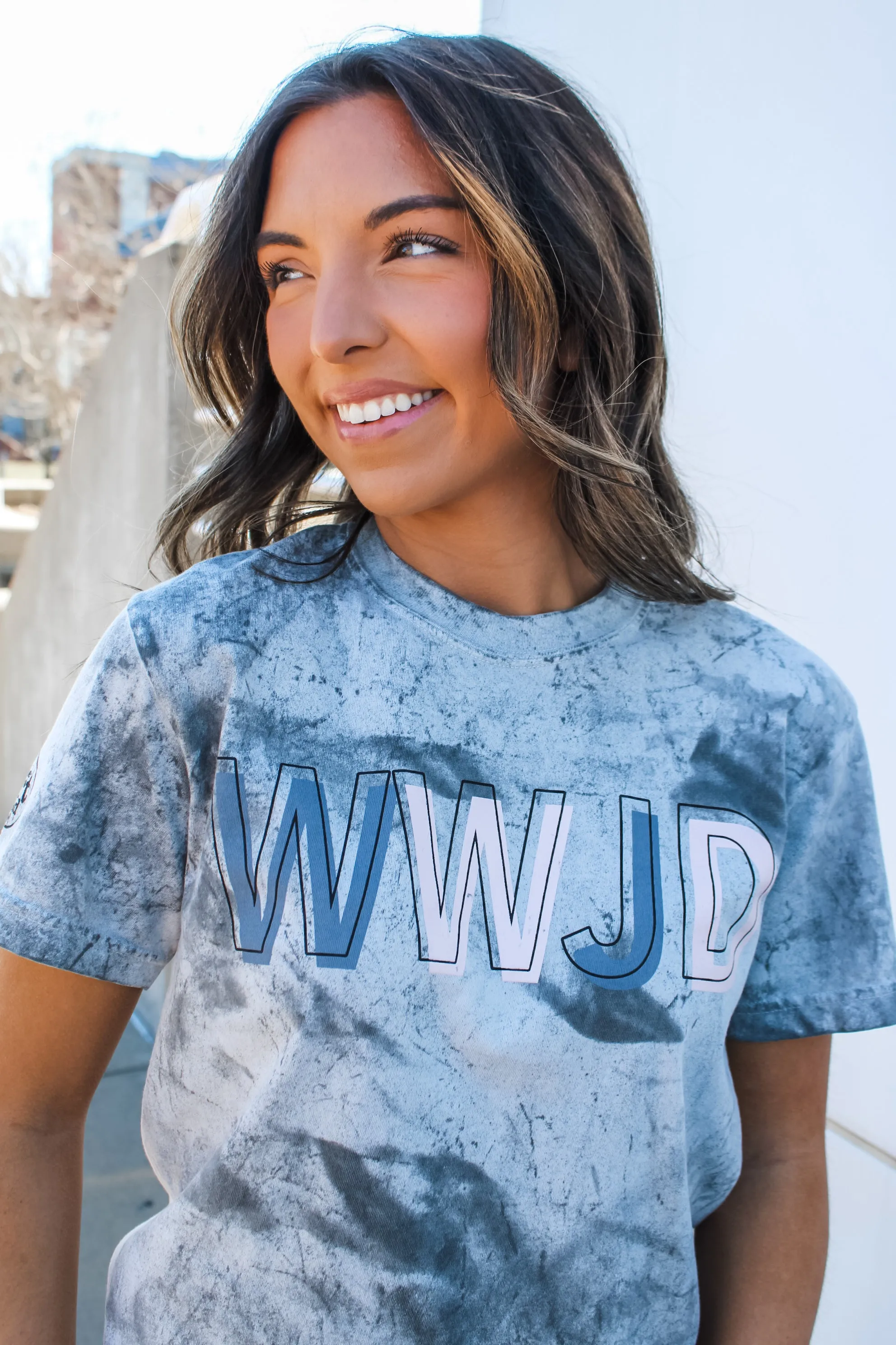 What Would Jesus Do Graphic Tee • Cement