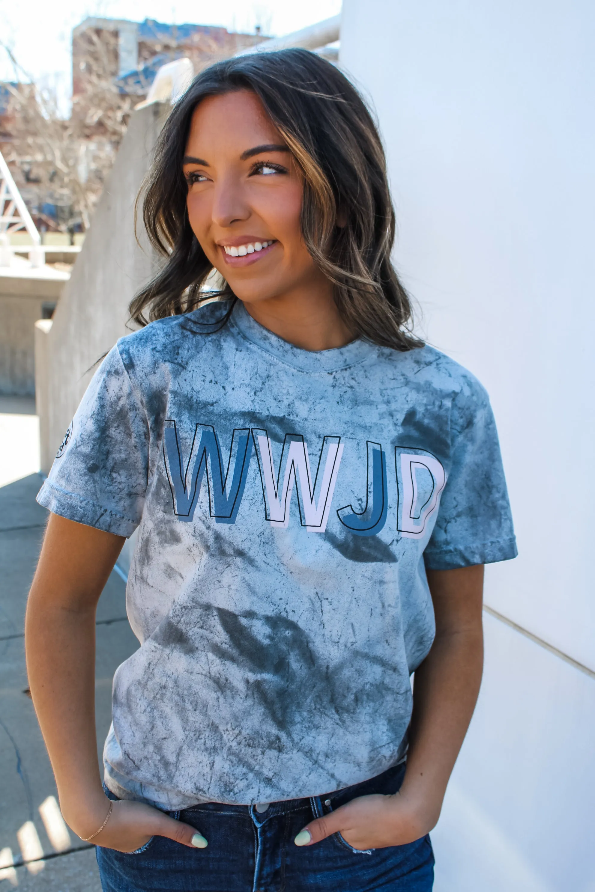 What Would Jesus Do Graphic Tee • Cement