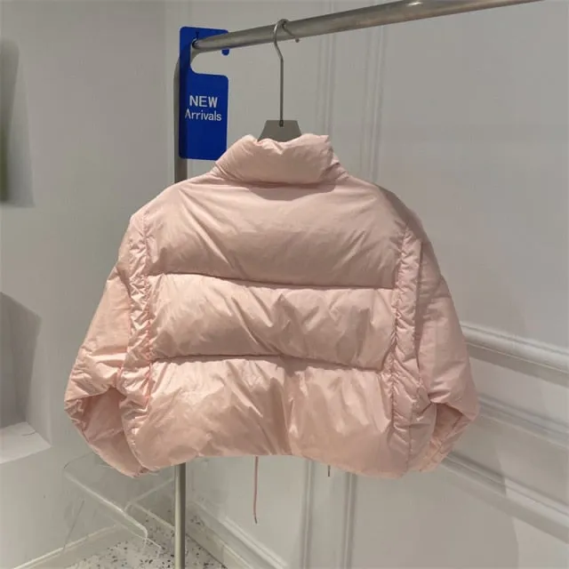 White Duck Down Filling Women Jackets