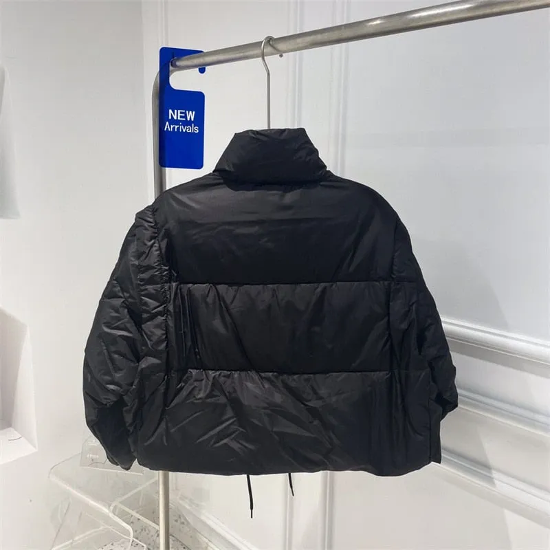 White Duck Down Filling Women Jackets