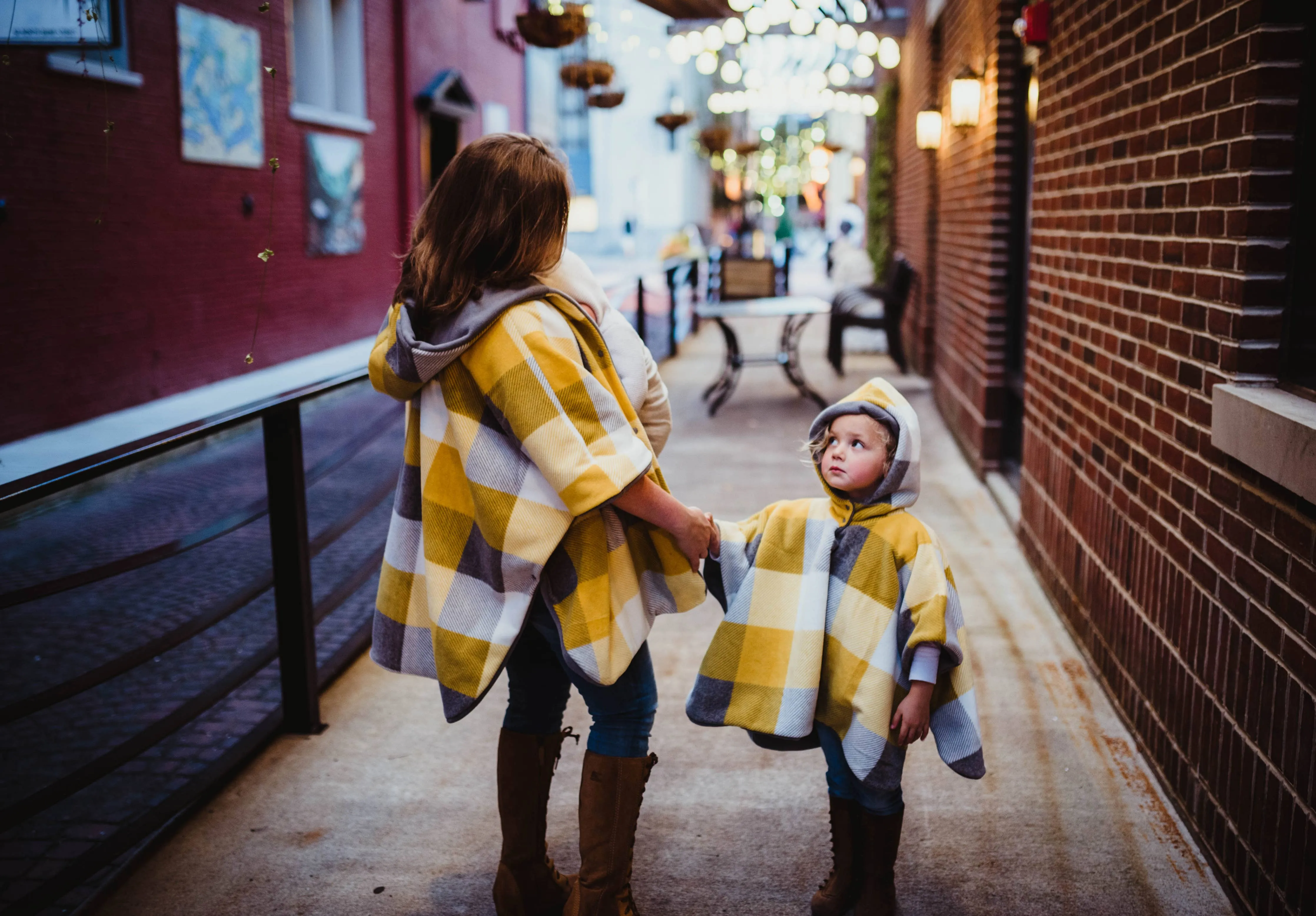 Women's Fleece Poncho