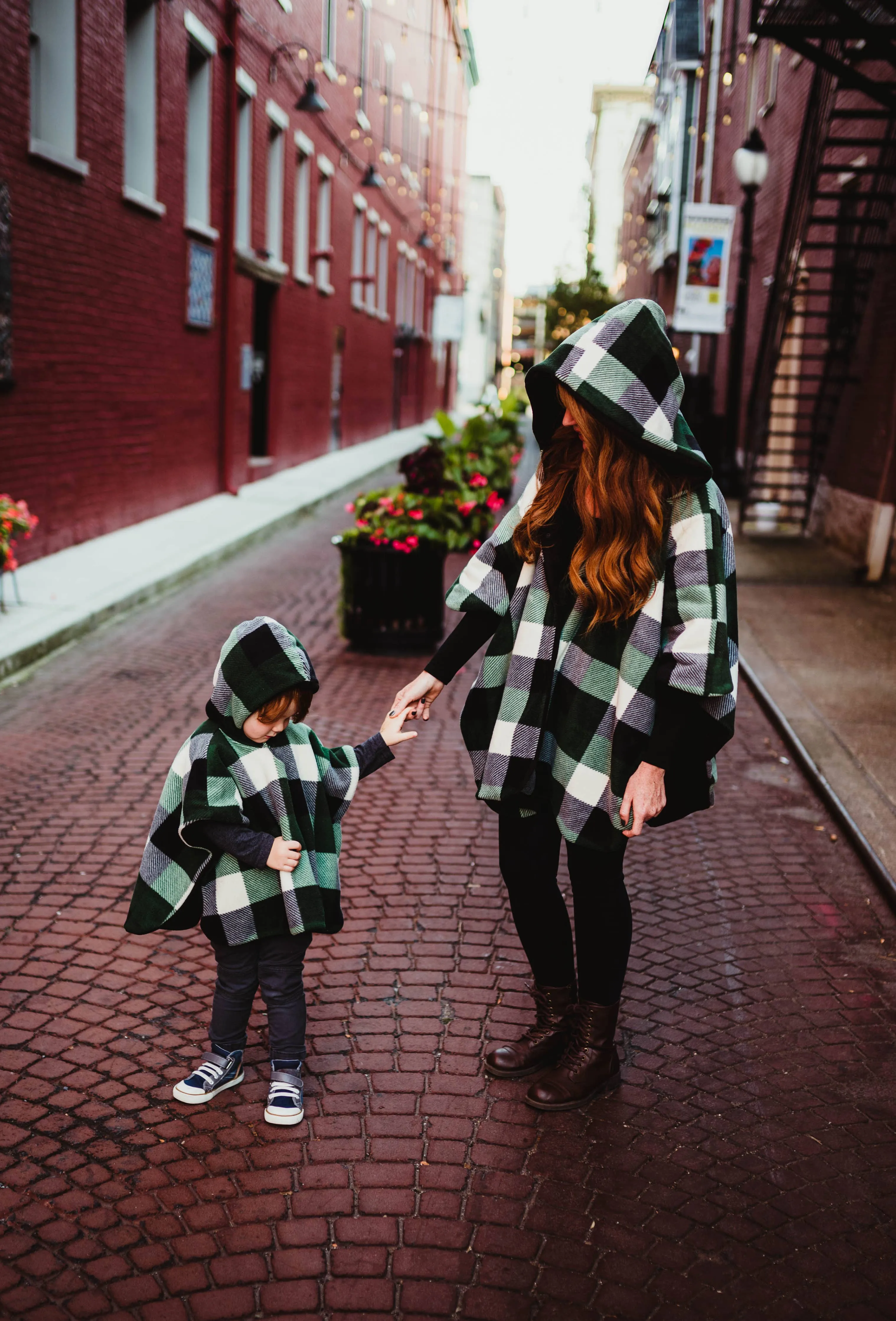 Women's Fleece Poncho