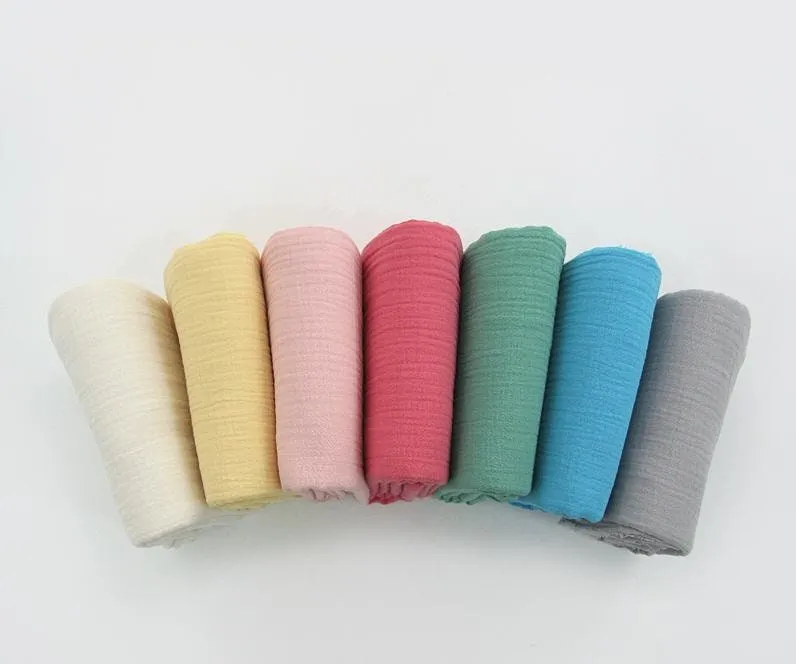 Wrinkled Cotton Double Gauze, Crinkle Gauze, Yoryu Gauze, Solid Cotton Gauze, Korean Fabric - By the Yard /42739 - 180
