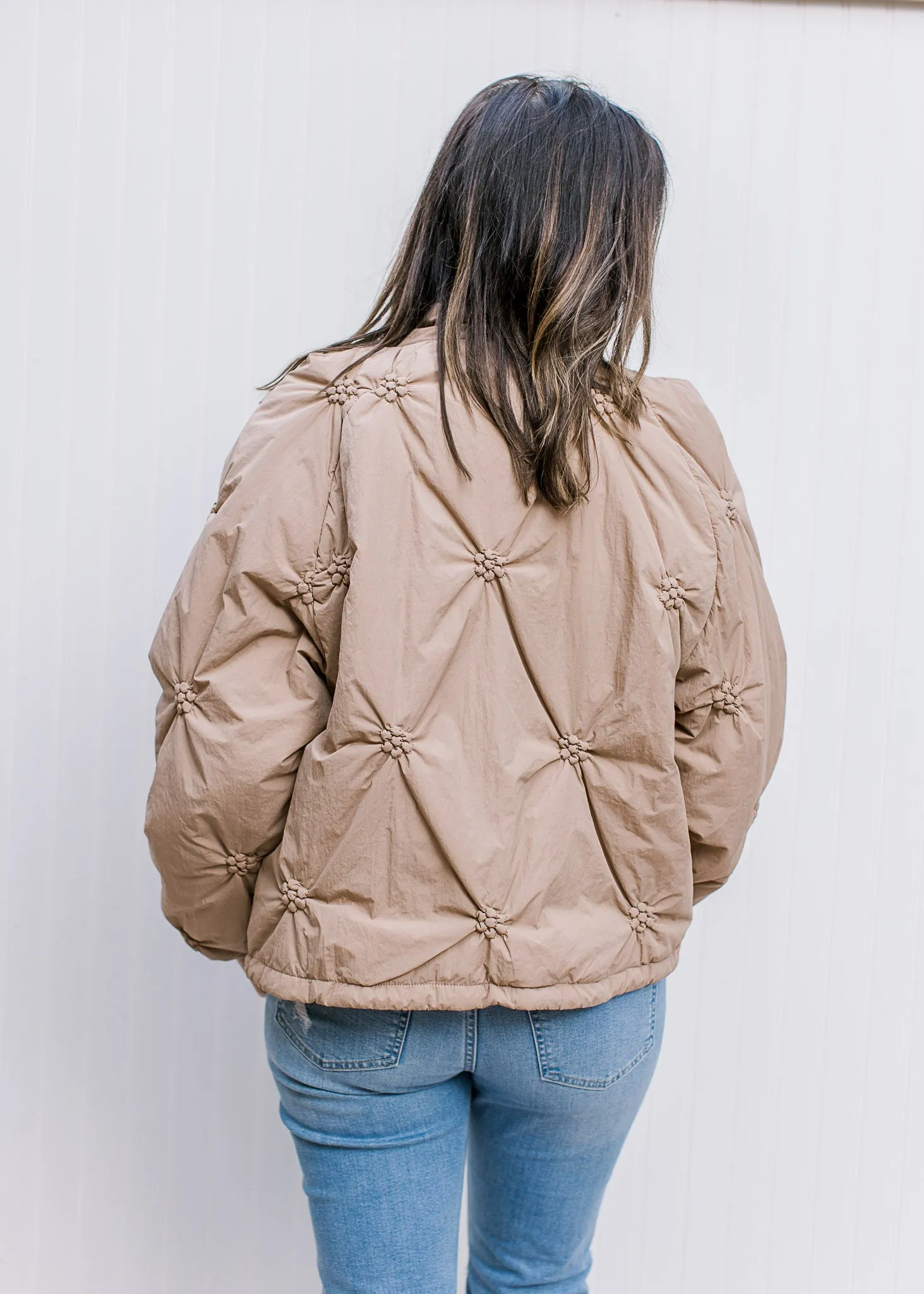 XZ Elevated Taupe Puffed Jacket