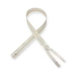 YKK Nylon Zip Champaigne/White