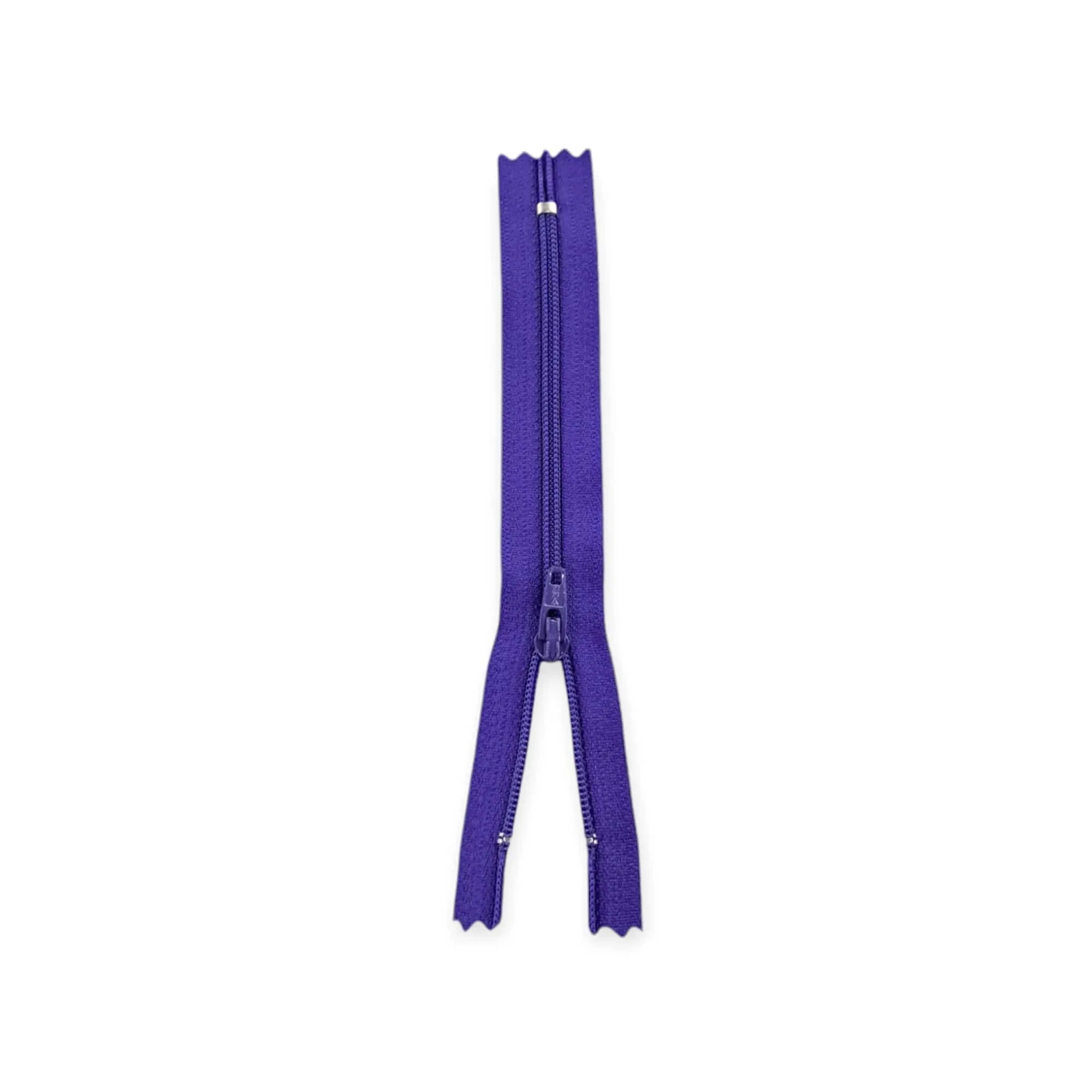 YKK Nylon Zip Purple 60cm