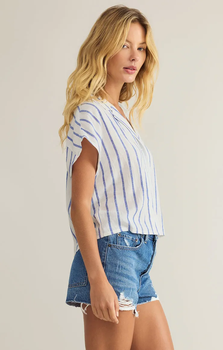 Z Supply Parellel Button Down Top