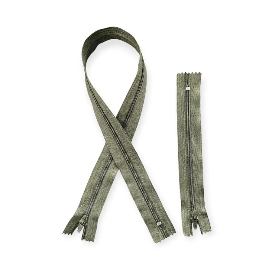 Zip Nylon Olive